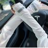 [Envío Gratis] Mangas de Hielo para Mujer Verano Talla Grande Holgadas Artefacto para Conducir Mangas para la Mano Guantes para el Brazo Seda de Hielo Protección Solar Manga Delgada