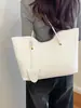 Bolsa de palha grande para mulheres, nova bolsa de ombro retrô para o trabalho 2026, bolsa de mão simples e estilosa