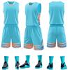 Nuevo Conjunto de Uniforme de Baloncesto para Hombres, Uniformes de Equipo de Competición para Estudiantes Universitarios de Verano, Uniformes de Entrenamiento para Niños, Playeras Personalizadas con Impresión Digital para Mujeres