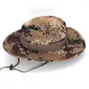 Sombrero Redondo de Borde Redondeado con Protección Solar Caliente para Exteriores Transfronterizo Sombrero de Montañismo Sombrero Camuflaje Jungla Sombrero Benney Sombrero de Pescador para Hombres y Mujeres