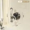 Gancho para Prendedor de Cabelo com Ventosa, Gancho Acrílico sem Furo para Prendedor de Cabelo, Acessório de Cabelo Elástico, Rack de Armazenamento para Pulseira de Lavar o Rosto no Banheiro