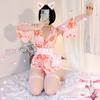 Ropa Interior Sexy Camisón Sexy de Verano para Mujer Talla Grande Deseo Puro Estilo Japonés Bata Kimono Japonés Bata Linda