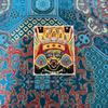 Trazado pintura thangka oro zakilam vida pasada ocho guardianes zorro zorro medio pintado a mano thangka pintura núcleo lienzo especial