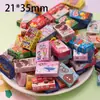 Camada Estéreo Simulada Garrafa de Leite Loja de Conveniência DIY Cola de Creme Casa de Bonecas Brinquedos para Crianças Acessórios de Joias de Resina
