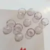 Venta Caliente Cubierta Luminosa de Carrillón de Viento de Alta Transparencia Medusa DIY Colgante de Cadena para Teléfono Móvil Llavero Material Cuentas Acrílicas