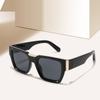 Europa y Estados Unidos nuevas gafas de sol de montura grande con personalidad transfronteriza, gafas de sol anti-ultravioleta, gafas de sol unisex al por mayor