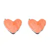 Estilo Óleo Acero Inoxidable 304 Goteo de Aceite Corazón Manchado Multicolor Colgante Colgante Simple Materiales para Joyería DIY Accesorios
