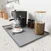 Novo tapete de silicone para máquina de café em estoque do fabricante, tapete de silicone isolante térmico para bancada, tapete de café de mesa antiderrapante e resistente a altas temperaturas