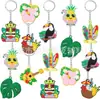 Novo Chaveiro Criativo Legal Tema Havaiano Pingente Acessórios Material PVC Fornecimento Especial Transfronteiriço Fabricante Atacado