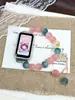 La correa con cuentas de bodhi y huella de gato para la pulsera Xiaomi 10 se usa con el reloj Xiaomi NFC/8910 y la pulsera Huawei FIT3