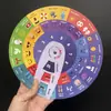 Quebra-cabeça de Encaixe Brinquedos de Educação Infantil Gerenciamento de Tempo Quebra-cabeça Cognitivo Quebra-cabeça de Desenho Animado