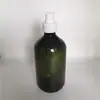 Botella de Plástico con Bomba de Presión de 500ml para Loción, Cuello Fino de 28mm, Botella Vacía de Champú para DIY, Material de Empaque Cosmético de Plástico PET