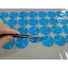 Hoja de Silicona Conductiva Térmica Específica del Fabricante Junta Aislante Redonda Disipación de Calor Silicona Fuente de Alimentación Silicona Conductiva Térmica Lámpara de 5W Conductividad Térmica