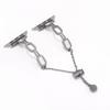 Para relógios Apple Watch series pulseira de metal corrente pulseira moda pulseira criativa fabricantes em estoque