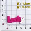 Parche de Goma Suave de PVC de Oso Fresa de Dibujos Animados, Accesorios DIY para Fundas de Tableta y Teléfono, Pantuflas, Refrigerador y Zuecos