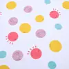 Capa para bolsa de roupas de algodão estampado, malha de algodão classe A para bebês, 300 peças, estampado, dupla face