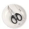 Tijeras domésticas para estudiantes, seguras para cortar papel, tijeras de manualidades de acero inoxidable, tijeras de corte de oficina
