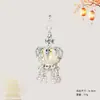Luminoso DIY Palácio Lanterna Ventilador Pingente Criativo Ímã de Geladeira Acessório de Lanterna Broche Estilo Antigo Chaveiro Ornamento Pendente