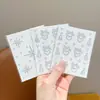 Pegatinas de Diamantes de Imitación de Princesa para Maquillaje Facial Infantil y Decoración de Escenario para Niñas Vienen con Adhesivo