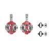 Pedal autoblocante para bicicleta de montaña pedal aleación de aluminio adecuado para accesorios del sistema de calas Himano SPD