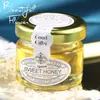 Miel de Boda, Recuerdos para Damas de Honor, Dulces de Miel para Boda, Miel Terminada de 28g en Botellitas, Venta al por Mayor Creativa para Bodas