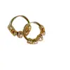 Aretes de los Doce Signos del Zodiaco de Moda en Tiktok para Mujer, Cuentas de la Fortuna de Nicho, Nuevo Diseño de Estilo Chino, Pendientes Gráficos de Lujo Ligero de Gama Alta, Modernos