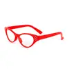 Nuevo Marco de Gafas Retro de Diamante Espejo Plano de Moda para Mujer Ojo de Gato Versión Coreana Celebridad de Internet Ins Estilo Callejero Marco de Gafas al por Mayor