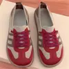 Grulla de Almohada Blanca 2026 Primavera/Otoño Zapatos de Tela de Pekín Nuevo Estilo Modernos Elegantes Zapatos de Entrenamiento Alemanes Ligeros Cómodos Zapatos Casuales para Mujer Suela Suave
