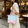 Bolsa de Almoço Artística e Fofa Estilo Coreano para Estudantes e Trabalhadores de Escritório, Bolsa Tote de Lona com Patchwork Floral de Grande Capacidade para Mulheres