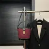 Bolso Cruzado Casual de Moda para Mujer, Bolso de Hombro Vintage Mate, Bolso Cubo Tote Simple Versátil, Comercio Transfronterizo