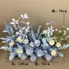 Novos Arranjos de Flores de Chão para Decoração de Casamento, Arte Floral de Casamento, Arranjos de Flores para Palco T, Arranjos de Flores de Boas-vindas para Hotel