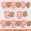 Mini Moldes para Galletas de Dibujos Animados Sanrio Hogareños Moldes de Sandía Estéreo 3D Corte a Presión Horneado de Fondant Hecho a Mano