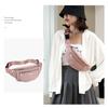 Elegante Riñonera Transfronteriza para Mujer Estilo Coreano Casual Bolsa de Tela Oxford Bolsa de Hombro Multicapa para Cambio Teléfono Móvil Bandolera