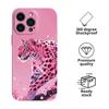 Modelo de Comercio Exterior Funda de Teléfono con Estampado de Leopardo para Apple 18 Pro, Funda Protectora Ligera de Película de Cobertura Total al por Mayor iPhone 15