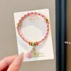 Pulsera con Colgante de Zongzi para Niños DIY Ajustable Festival del Bote del Dragón Cuerda Colorida 2026 Nueva Pulsera del Festival del Bote del Dragón Venta al por Mayor para Puestos de Mercado