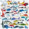 Grande Venda de 50 Novos Produtos Transfronteiriços de Helicóptero para Capas de Celular, Adesivos Decorativos para Malas de Notebook, Adesivos Repetidos, Adesivos à Prova d'Água