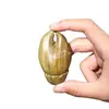 Sándalo Verde Natural Tallado Pinza de Cangrejo Mango Pieza Adorno Escritorio Oficina Madera Maciza Sin Pintar Mascota de Té Decoración Coche