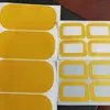 Película PET de Doble Cara Cuadrada y Redonda Adhesivo de Fijación sin Clavos Hecho a Mano Moldeado por Corte de Molde Lámina Resistente a Altas Temperaturas Almohadilla Adhesiva