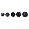 Stock Listo del Fabricante Venta al por Mayor Cuerno Negro Natural Botones Pequeños de Borde Cuatro Ojos Botones para Traje Abrigo Ropa Exterior Cortavientos