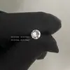 Tornillo de Acero Titanio de Fondo Plano de Diamante Redondo Explosivo Shi Jiahuazi para Hélice de Oreja y Cóclea, Se Puede Quitar al Dormir y Bañarse