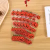 Saco Criativo para Embalagem de Doces de Halloween Saco com Desenho de Cabeça de Abóbora Saco Plano para Embalagem de Lanches e Biscoitos Atacado