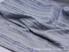 Tejido de mezclilla lavado con estampado de rayas simples para ropa, vestidos y bolsos