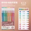 Set Completo de Bolígrafos Azules de Frutas para Diario 99/135/234 Colores Bolígrafos de Colores Morandi para Estudiantes Transfronterizos, Especiales para Tomar Notas y Dibujar