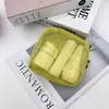 Bolsa de Maquillaje Dopamina, Bolsa de Tofu, Bolsa de Malla para Guardar Labiales, Billetera Portátil para Viajes y Citas, Bolsa para Artículos Varios