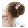 Pente de Noiva de Strass Novo da Coreia Joias Pente para Cabelo Coque com Laço Feminino Garfo de Cabelo Fabricante de Joias Atacado