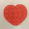 Nueva Ventosa de Silicona de Doble Cara en Forma de Corazón Pegatina de Ventosa de Silicona en Forma de Corazón de 19 Piezas Soporte Multifuncional para Teléfono Móvil Soporte