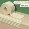 Viga Transversal DX7L Anticolisión Pegado a la Pared Pegado a la Pared Anticolisión Esterilla Gruesa de Esponja Precaución Cabeza Borde Suave Protección de Viga de Habitación
