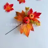 Comercio Electrónico Transfronterizo Flores Artificiales Girasol Hojas de Arce Ramas Festival de la Cosecha Acción de Gracias Halloween Decoraciones Adornos Inserciones