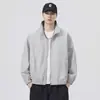 Chaqueta de Primavera 2026 con Cuello Alto para Exteriores de Corte Holgado Chaqueta Deportiva Estilo Funcional Versátil Casual Cómoda Prenda Superior