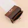 Nueva Cartera para Mujer Transfronteriza 80% de descuento Cartera de Cuero Aceitado Gran Capacidad Múltiples Ranuras para Tarjetas Monedero de Alta Gama Modelo Más Vendido para Mujer